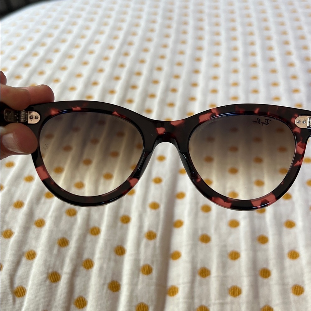 Ray-Ban Wayfarer Way sunglasses Polished Pink Havana - Picture 4 of 11